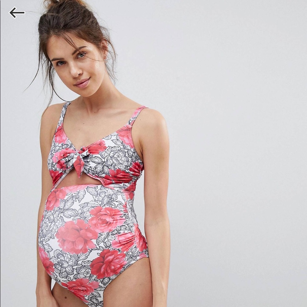 ASOS maternity swimsuit